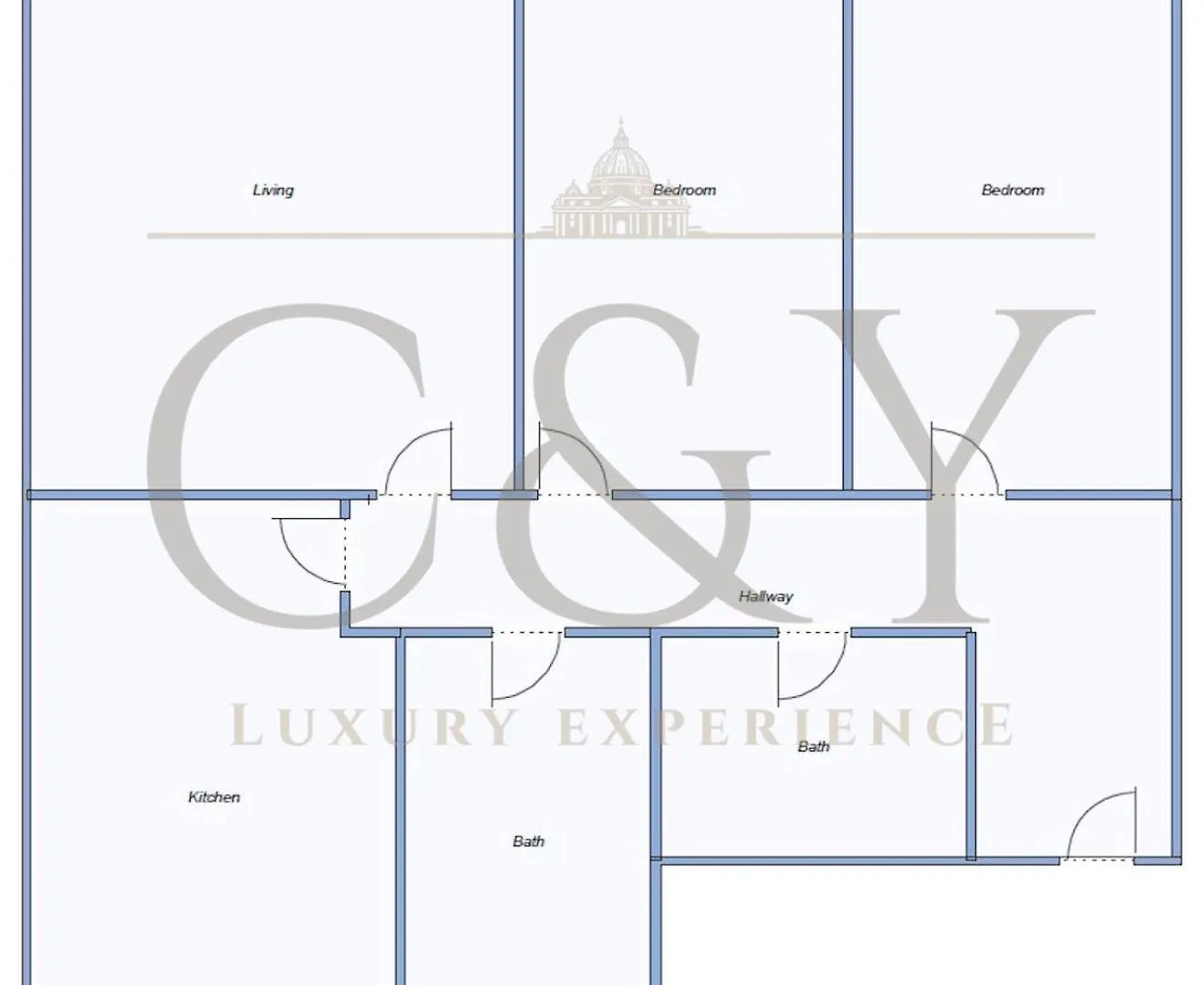 C&Y Apartments - Roma Vaticano St Peter - Luxe Penthouse Flat